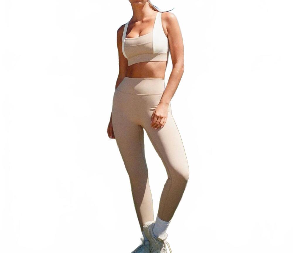 NEW MONDAY BODY acadia leggings in mushroom